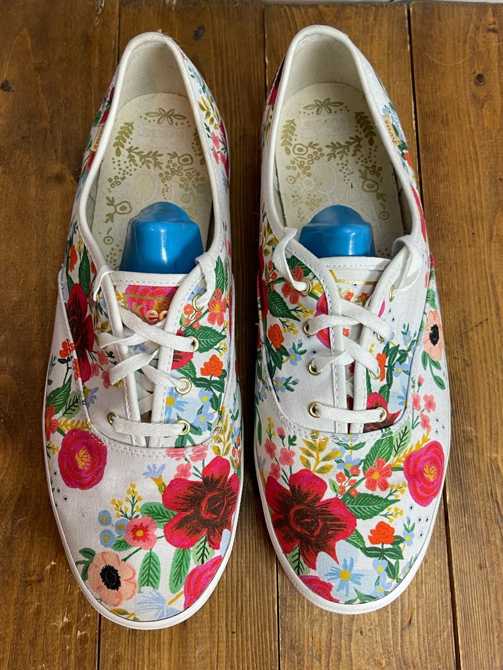 Keds x Rifle paper co Womens size 11 champion garden party canvas sneakers